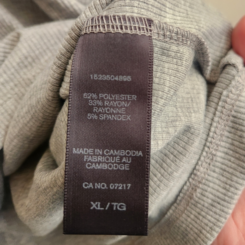 Warehouse One - Ribbed Long Sleeve Tee - Picture 4 of 4